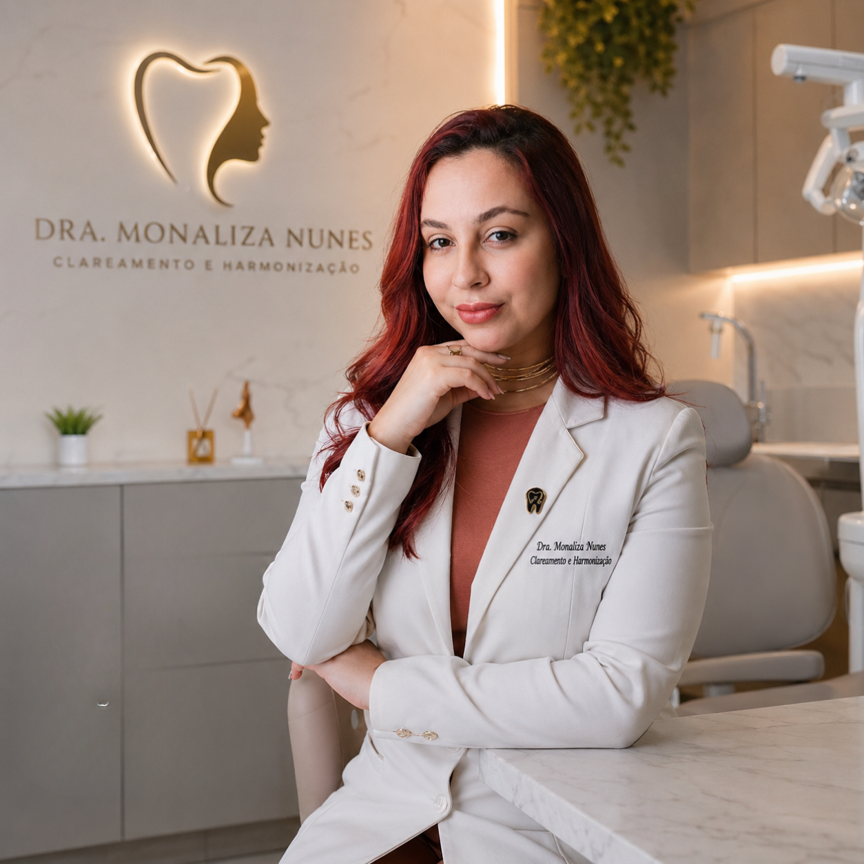Dra. Monaliza Nunes - Clareamento e Harmonização